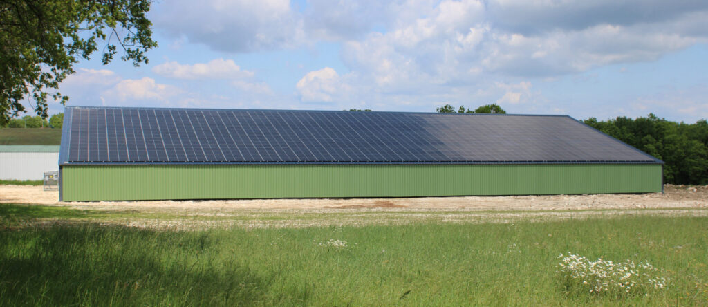 hangar photovoltaïque 