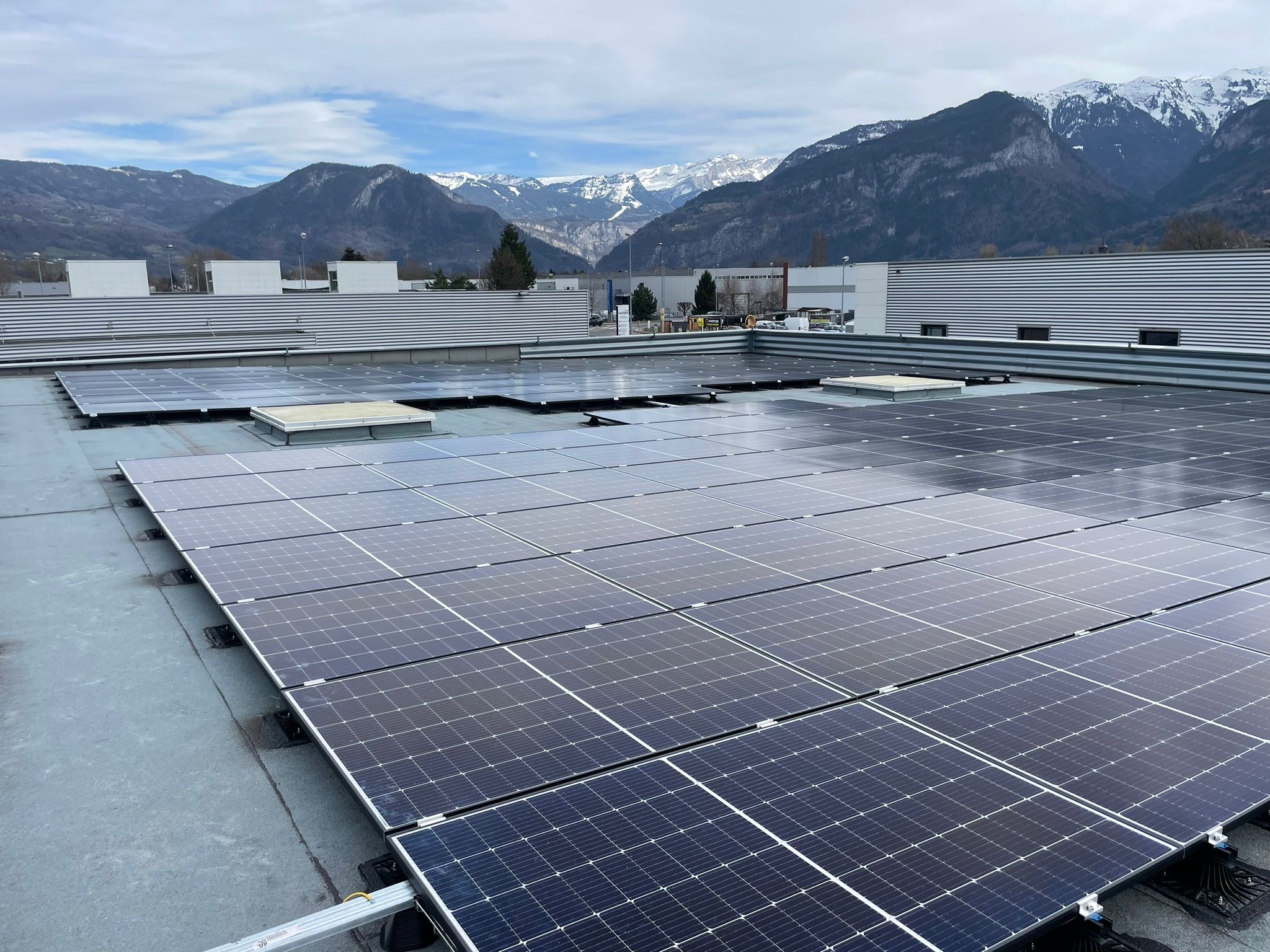 panneaux photovoltaïques dans le cadre du financement du photovoltaïque