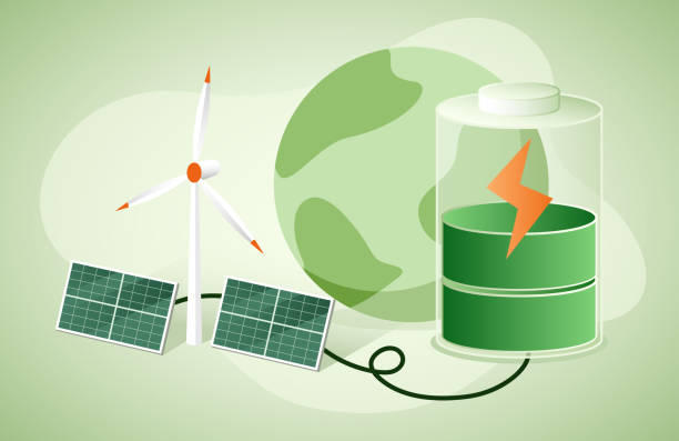 schéma consommation batterie de stockage