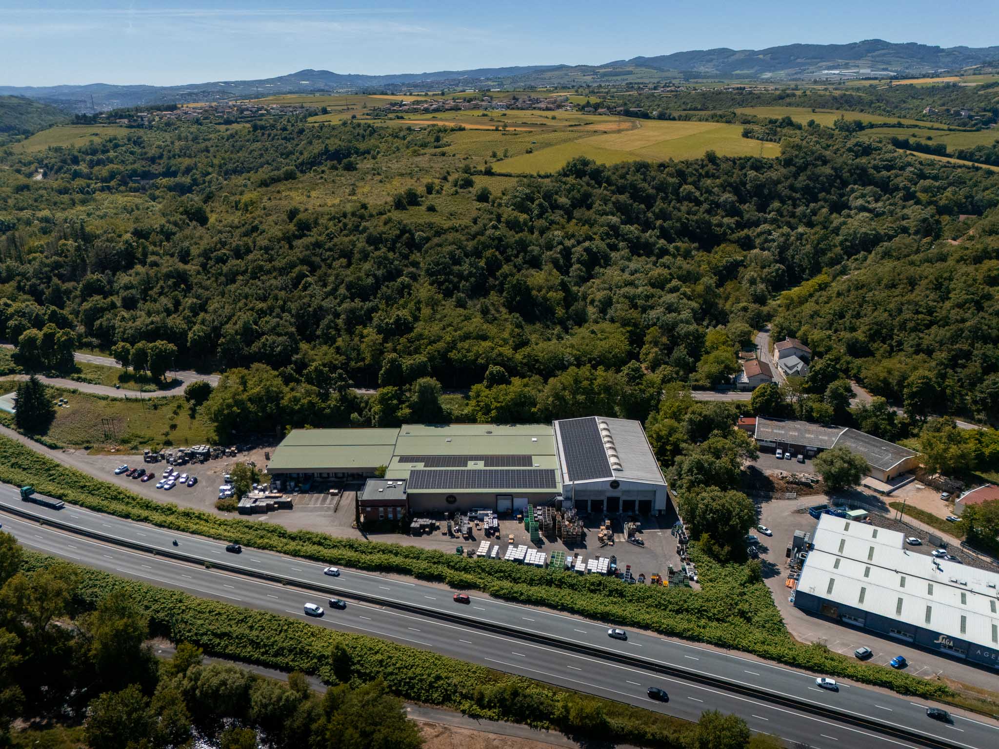 Site industriel Patrick Font - Toiture photovoltaïque