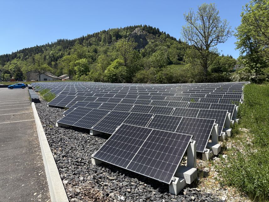 Centrale au sol de la laiterie Gérentes à Araules (43)